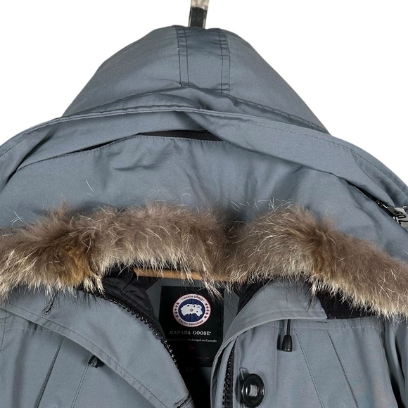 CANADA GOOSE Montello Insulated Down Winter Parka in Mid Grey - Picture 9 of 16